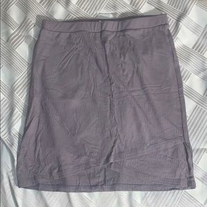 HOLLISTER gray mini pencil skirt✏️